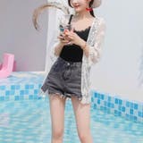 総レースカーディガン 花柄 レディース | shoppinggo | 詳細画像2 