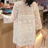 総レースカーディガン 花柄 レディース | shoppinggo | 詳細画像12 