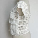 透かし編みメッシュニット スクエアネック サマーニット | shoppinggo | 詳細画像15 