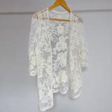 総レースカーディガン 花柄 レディース | shoppinggo | 詳細画像8
