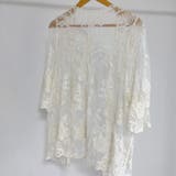 総レースカーディガン 花柄 レディース | shoppinggo | 詳細画像9