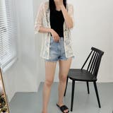 総レースカーディガン 花柄 レディース | shoppinggo | 詳細画像11