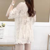 総レースカーディガン 花柄 レディース | shoppinggo | 詳細画像16