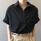 ブラック | シャツ レディース ゆるカットソー ロングT シフォンブラウス 大きなサイズ | shoppinggo