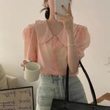 ピンク | ブラウス レディース 半袖 | shoppinggo