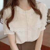 ブラウス ノーカラー レディース | shoppinggo | 詳細画像2 