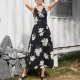 キャミワンピース 花柄 バックオープン | shoppinggo | 詳細画像5 