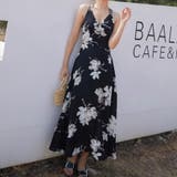 キャミワンピース 花柄 バックオープン | shoppinggo | 詳細画像8 