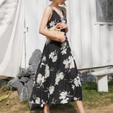 キャミワンピース 花柄 バックオープン | shoppinggo | 詳細画像11 