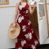 キャミワンピース 花柄 バックオープン | shoppinggo | 詳細画像16 