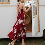 キャミワンピース 花柄 バックオープン | shoppinggo | 詳細画像17 