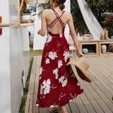 キャミワンピース 花柄 バックオープン | shoppinggo | 詳細画像19 