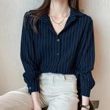 ネイビー | シャツ ブラウス レディース | shoppinggo