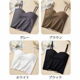 背中あき キャミソール ショート丈 | shoppinggo | 詳細画像2 