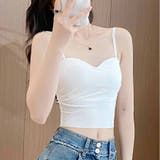 背中あき キャミソール ショート丈 | shoppinggo | 詳細画像10 