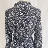 ロングフレアワンピース 花柄 長袖 | shoppinggo | 詳細画像11 