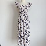 ワンピース 花柄 スクエアネック | shoppinggo | 詳細画像3 