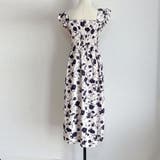 ワンピース 花柄 スクエアネック | shoppinggo | 詳細画像4 