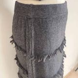 フリンジニットスカート レディース ロングスカート | shoppinggo | 詳細画像5 