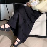 フリンジニットスカート レディース ロングスカート | shoppinggo | 詳細画像8 