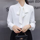 ホワイト | 春シャツ ブラウス レディース | shoppinggo