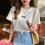 ホワイト | ロゴTシャツ レディース ゆるT | shoppinggo