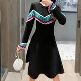 ニットワンピース レディース ラウンドネック | shoppinggo | 詳細画像11 