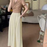 ワイドパンツ ガウチョパンツ ハイウエスト | shoppinggo | 詳細画像15 