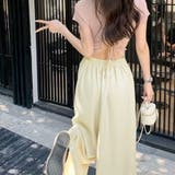 ワイドパンツ ガウチョパンツ ハイウエスト | shoppinggo | 詳細画像16 