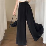 ワイドパンツ ガウチョパンツ ハイウエスト | shoppinggo | 詳細画像17 