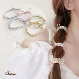 ヘアゴム パール おしゃれ | shoppinggo | 詳細画像1 