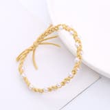 イエロー | ヘアゴム パール おしゃれ | shoppinggo