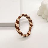 ベージュキャメル | ヘアゴム バイカラー おしゃれ | shoppinggo