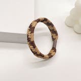 カーキブラウン | ヘアゴム バイカラー おしゃれ | shoppinggo