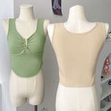 夏服 カップ付きキャミソールトップ ブラ | shoppinggo | 詳細画像4 