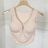 夏服 カップ付きキャミソールトップ ブラ | shoppinggo | 詳細画像10 