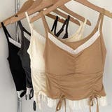 キャミソール カップ付 キャミタンクトップ | shoppinggo | 詳細画像3 