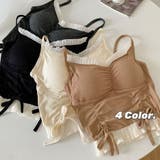キャミソール カップ付 キャミタンクトップ | shoppinggo | 詳細画像4 