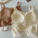 キャミソール カップ付 キャミタンクトップ | shoppinggo | 詳細画像7 