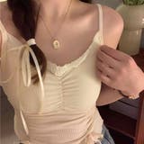 キャミソール カップ付 キャミタンクトップ | shoppinggo | 詳細画像13 