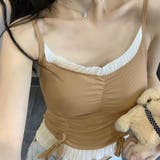 キャミソール カップ付 キャミタンクトップ | shoppinggo | 詳細画像15 