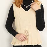 ニットベスト Vネック トップス | shoppinggo | 詳細画像7 