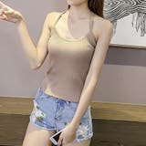 キャミソール リブ バック蝶々デザイン | shoppinggo | 詳細画像5 