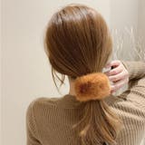 モコモコ ヘアアクセサリー ヘアワイヤーポニー | shoppinggo | 詳細画像6 
