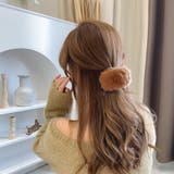 モコモコ ヘアアクセサリー ヘアワイヤーポニー | shoppinggo | 詳細画像7 