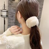 モコモコ ヘアアクセサリー ヘアワイヤーポニー | shoppinggo | 詳細画像10 