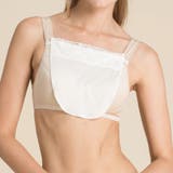 ホワイト | ブラカバー チラ見え防止 胸元カバー | shoppinggo