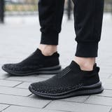 ブラック | メッシュスニーカー 男女兼用 軽量 | shoppinggo