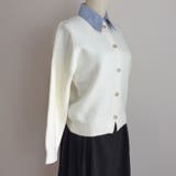 シャツレイヤード 長袖ニットセーター 襟付き | shoppinggo | 詳細画像51 