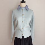 シャツレイヤード 長袖ニットセーター 襟付き | shoppinggo | 詳細画像34 